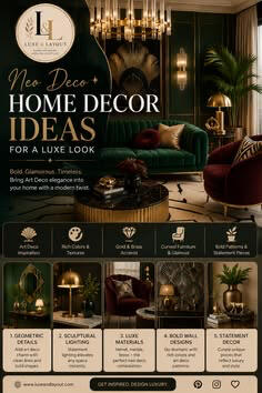 Luxury home decor