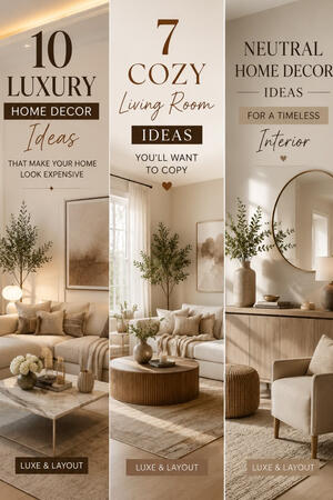 Luxury home decor